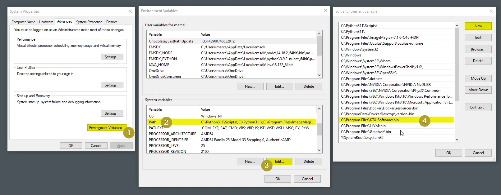 Environment Variables